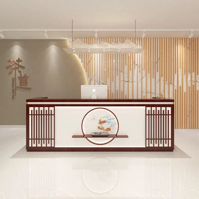 Checkout Store Beauty Reception Desks Salon Counter Luxury Advisory Check Out Advisory Store Consul Theke Rezeption Accessories