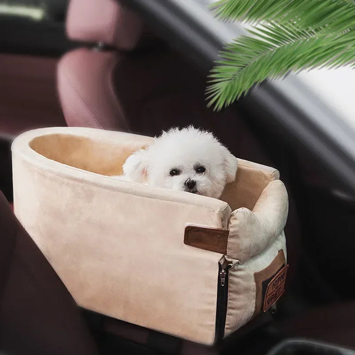 Portable Cat Dog Bed Travel Central Control Car Safety Pet Seat Transport Dog Carrier Protector For Small Dog Chihuahua Teddy 10d