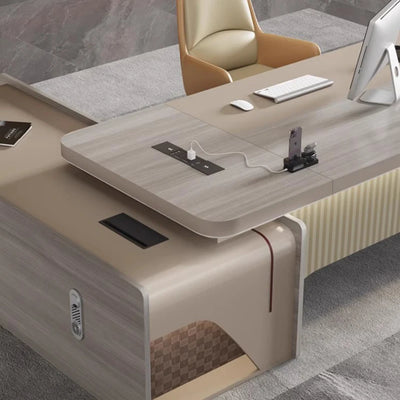 Gaming Writing L Shaped Corner Desk Drawers Study Standing Computer Desk Organizer Executive Mesas De Escritorio Office Supplies