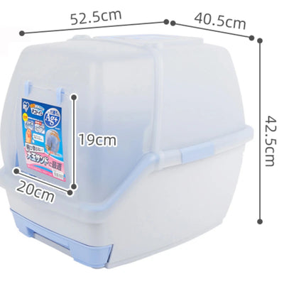 Supplies Sandbox Cat Bedpans Deodorization Toilet Big Hidden Cat Bedpans Accessories Bathroom Arenero Gatos Pet Products RR50CB