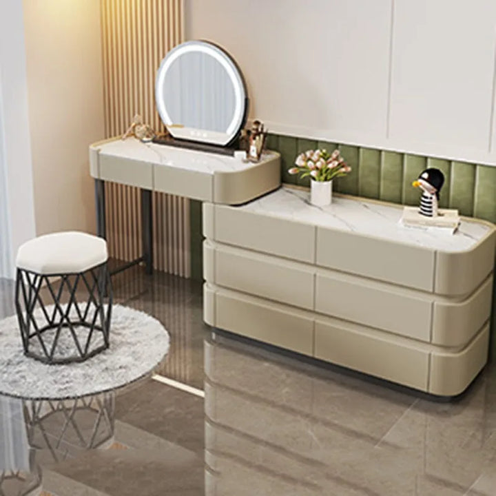 Study Vanity Hotel Dressers Cosmetic Luxury Beauty Standing Living Room Modern Dressers Nordic Schminktisch Toilet Furniture HDH