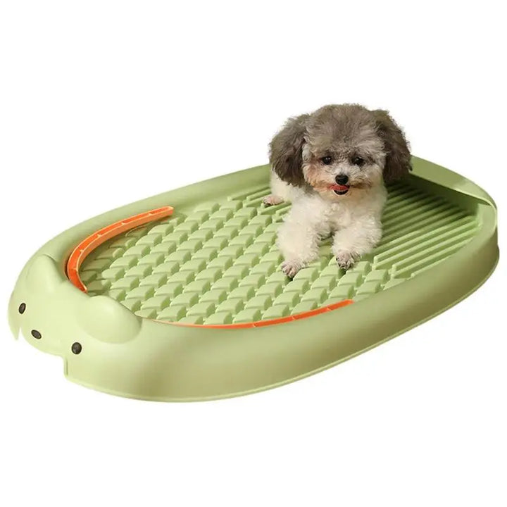 Pet Toilet Detachable Puppy Doggy Potty Box Splash-proof Grid Design Easy To Clean Puppy Wee Training Pet Bathroom Supplies