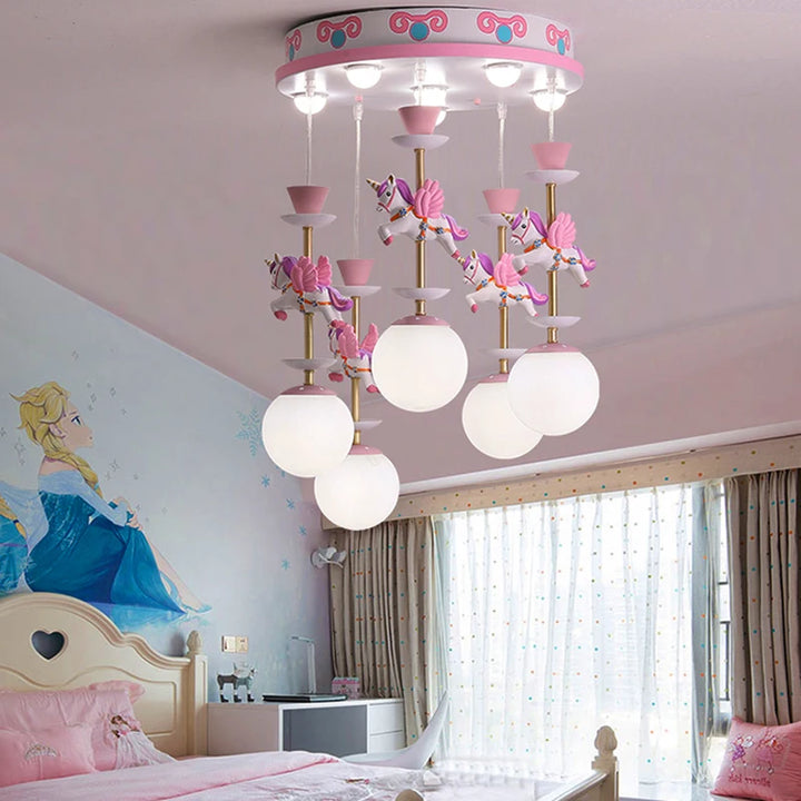 Fantasy Children's Bedroom Chandeliers Modern Creative LED Pendant Lights For Living Room Decor Lighting Ceiling Lamps