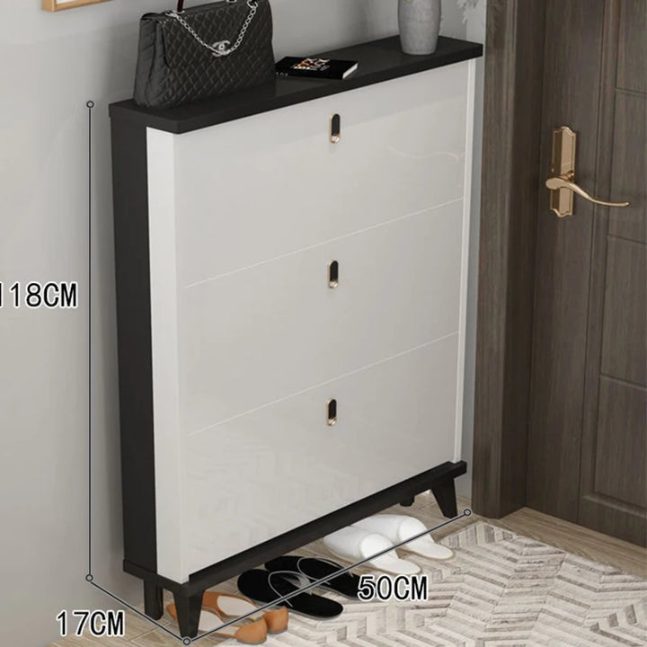 Modern Holder Shoe Cabinets Hallway Salon Design Nordic Simple Organizer Shoe Cabinets Wooden Armario Zapatero Furniture Hall