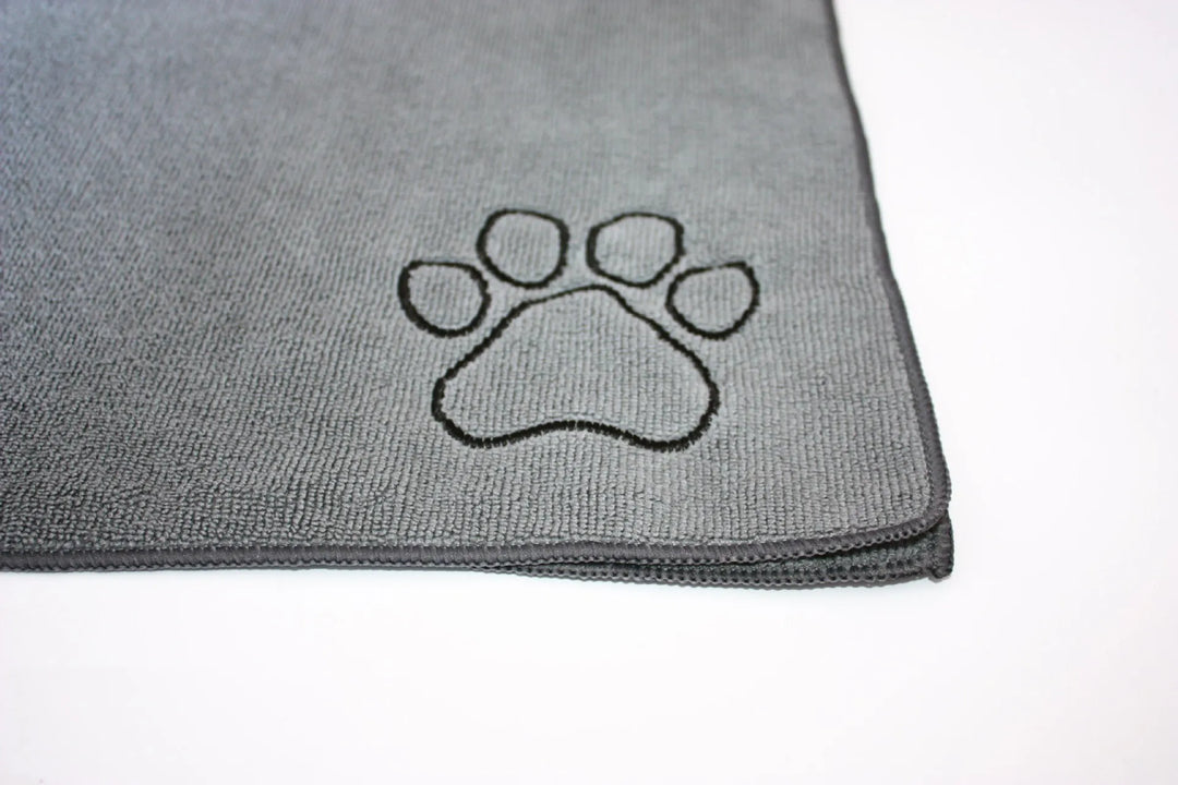 Pet Towel Dry Embroidered Absorbent Bath Microfiber Cat Dog Pet Towel Pet Shower Towel