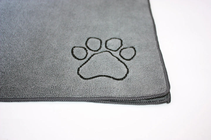 Pet Towel Dry Embroidered Absorbent Bath Microfiber Cat Dog Pet Towel Pet Shower Towel