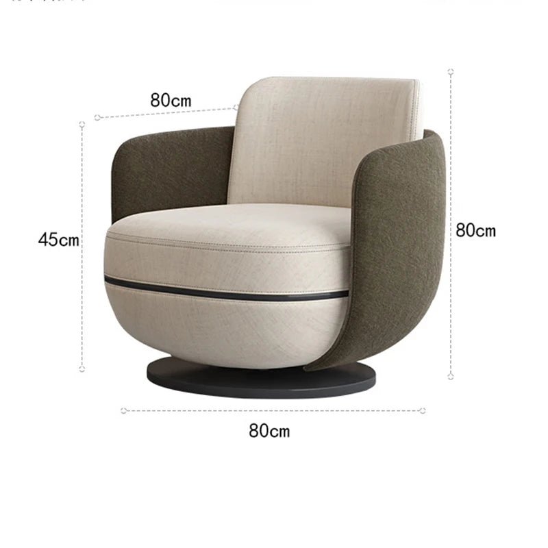 Vanity Accent Chair Lounge Designer Nordic Ball Designer Chair Replica Acrylic Comfy Game Silla Escritorio Bedroom Furniture