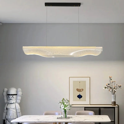 Nordic LED Ceiling Chandelier for Dining Table Restaurant Office Front Desk Modern Creative Acrylic Pendant Lamp Indoor Lighting