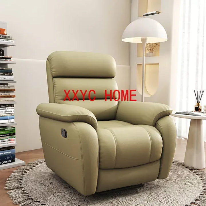 Luxury Leather Bed Sofa Massage Sectional Theater Office Recliner Sofa Seating  L Para Sala Recliner Sofa Set Furniture