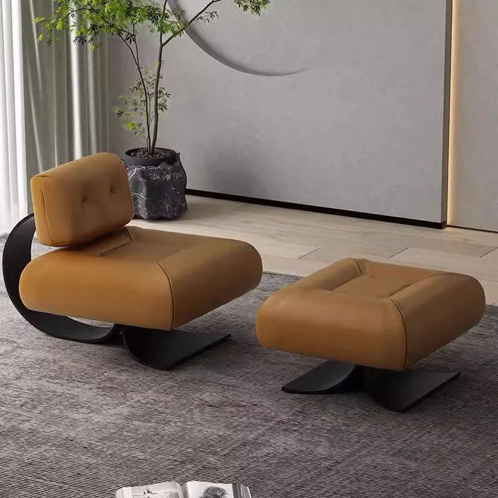 Designer Bedroom Sofa Small Lounge Luxury Floor Minimalism Sofa Leisure Read Living Room Fauteuils De Salon Postmodern Furniture