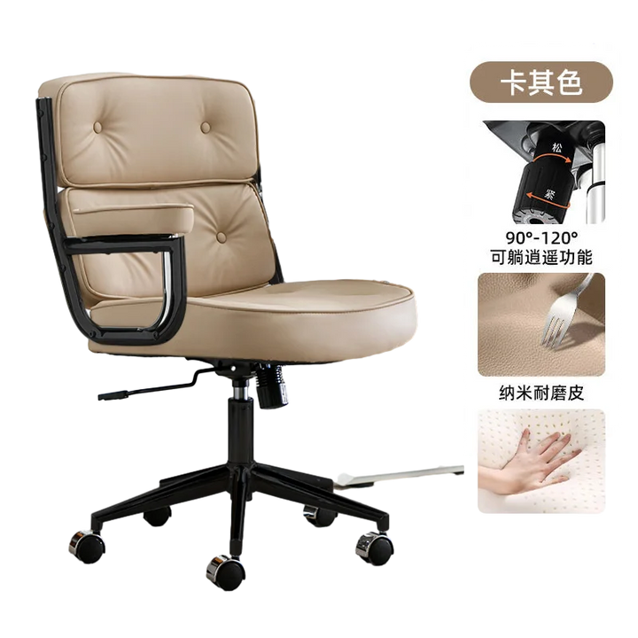 Backrest Design Office Chairs Executive Study Computer Gaming Office Chairs Luxury Orange Sillas De Oficina Home Furniture