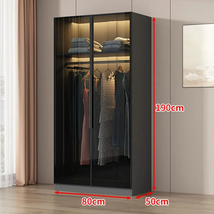 Modern Closet Wardrobes Display Bedroom Shelf Luxury Drawers Clothing Rack Bedroom Cloth Display Meuble De Rangement Furniture