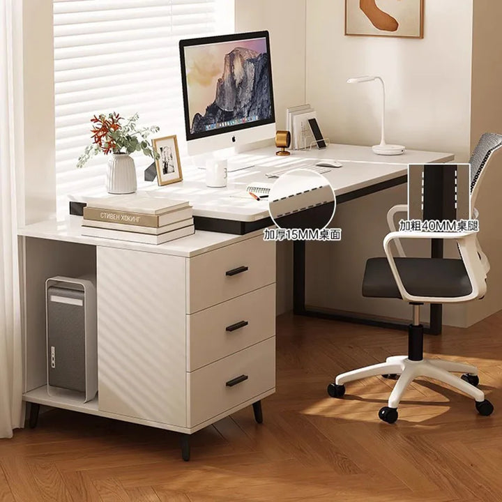 Workflow Desktop Office Desk Storage Modern Makeup Organization Computer Coffee Office Desk Stand Table Pliante Furniture HDH