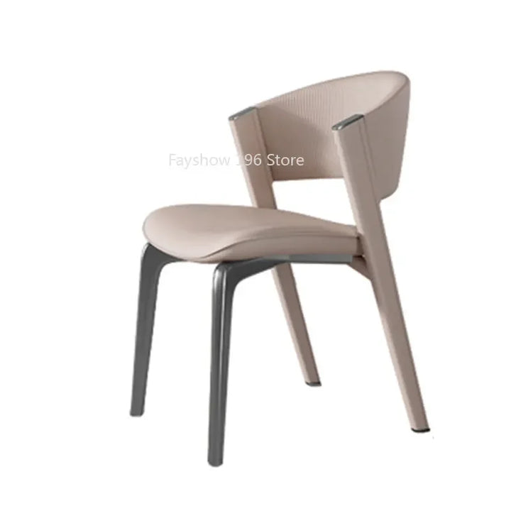 Living Mobile Nordic Chair Vanity Reading Kitchen Design Floor Chairs Stool Brown Sedie Sala Pranzo Balcony Furnitures DC025