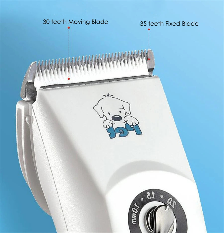 New CP9700 Dog Hair Clipper Rechargeable Pet Trimmer 5 Speeds Dog Clippers Electrical Cat Grooming Shaver Haircut Machine