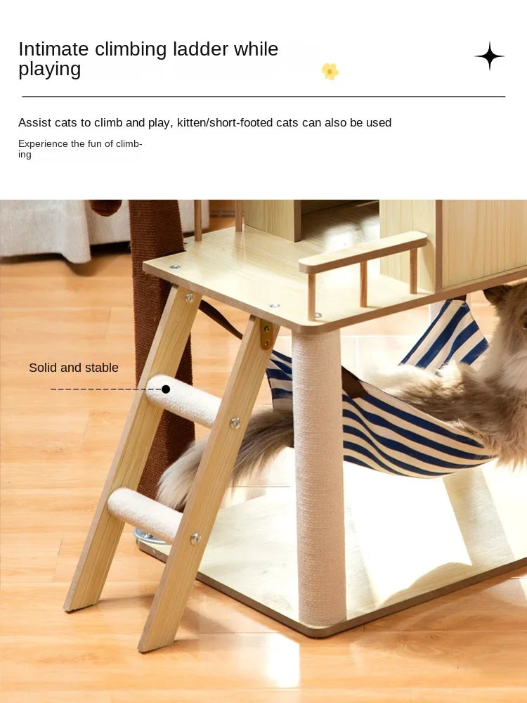 Cat Furniture Cat Tree Nest House Sword Numb Shelf Cat Accessories Pet Supplies Pet Furniture