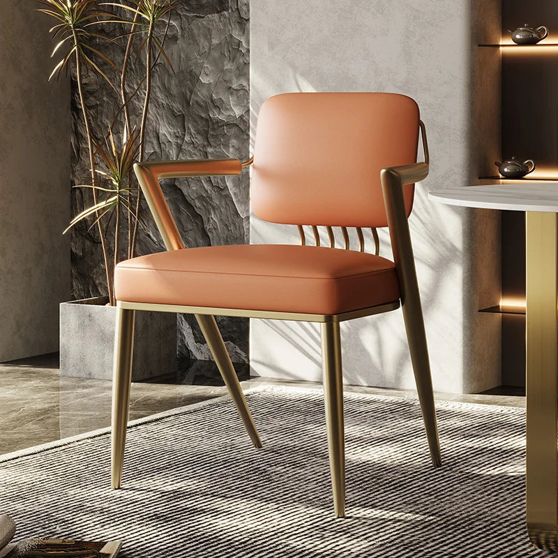 Kitchen Lounges Dining Chairs Relaxing Computer Soft Hairdresser Dining Chair Coffee Garden Desk Cadeiras Bedroom Furniture GG