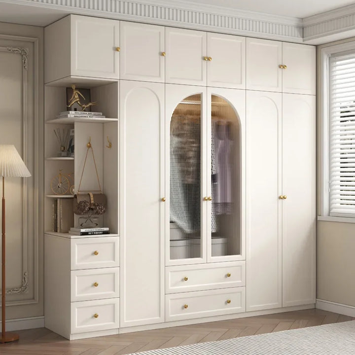 Dressers Modular Wardrobes Divider Standing Display Cabinets Wardrobes Garment Clothes Armoire De Rangement Home Furniture