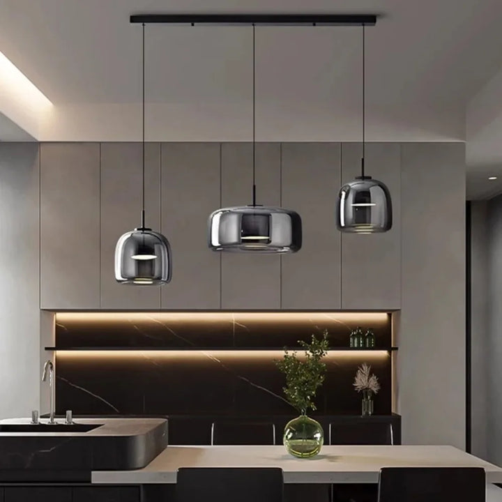 Kitchen Island Pendant Lighting Modern Ceiling Lamp Crystal Chandelier Balcony Corridor Simple Lantern Hanging Fixture for Home