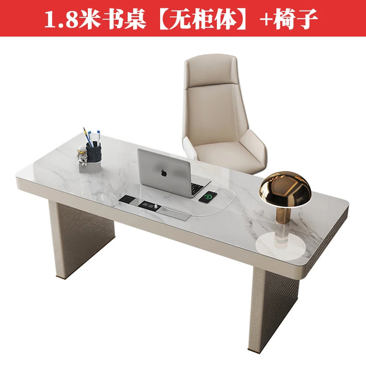 Office Computer Desk Table Gaming Meeting Manicure Study Table Nail Desktop Escritorios De Ordenador Media Console Furniture