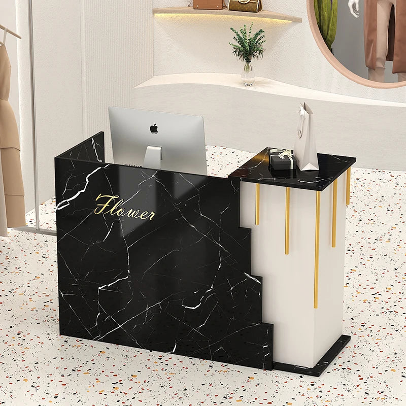 Stand Counter Reception Desk Podium Lectern Supermarket Mobile Bar Counter Modern Reception Desk Store Recepcja Bar Furniture