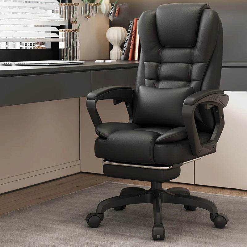 Gaming Pc Computer Ofice Chair Leather Gamer Luxury Comfort Ofice Chair Recliner Zero Gravity Sillas Escritorio Rome Furniture