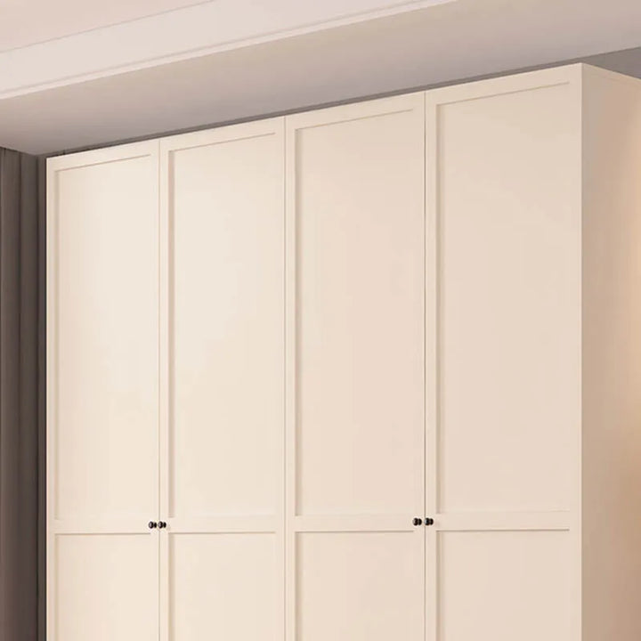 Free Shipping Nordic Wardrobes White Modern Display Clothes Apartment Cabinets Simple Wooden Guarda Roupa Furnitures Bedroom