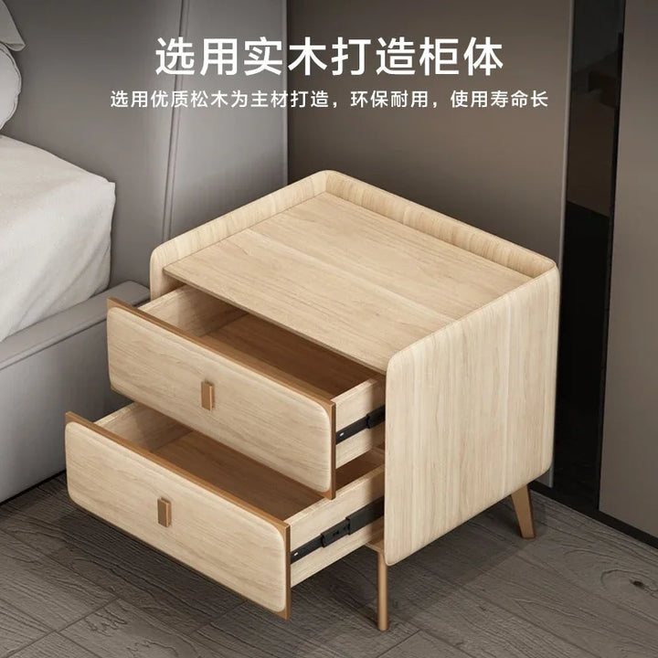 Side Bedroom Bedside Tables Small Modern Storage Luxury Bedside Tables Multifunction Standing Petit Meuble Furniture FY20XP