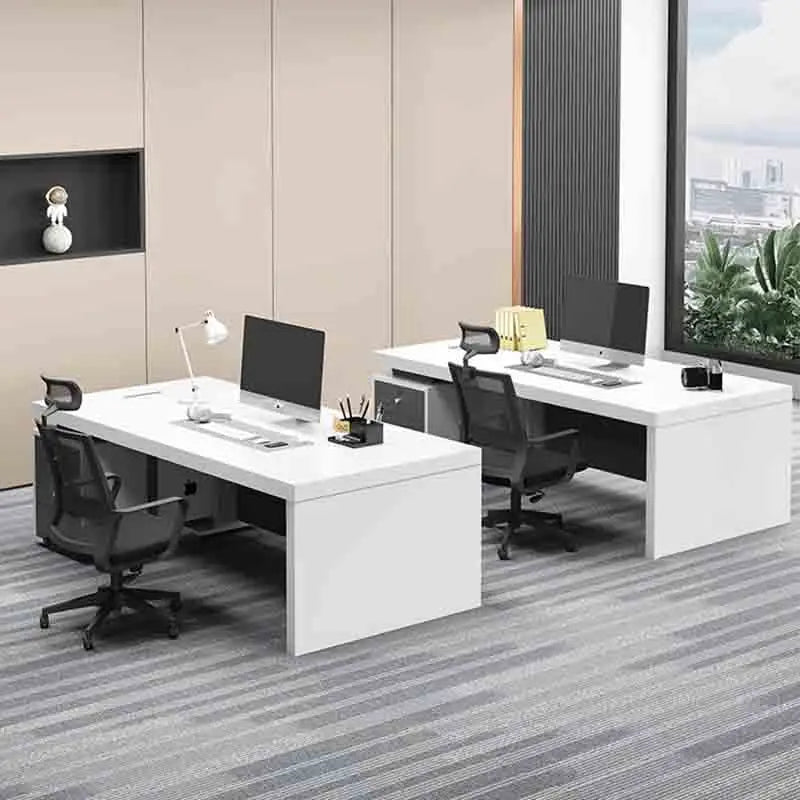 Conference Wooden Office Desks Bureau Working Drawers Reception Office Desks Standing Meeting Scrivania Ufficio Lavoro Furniture