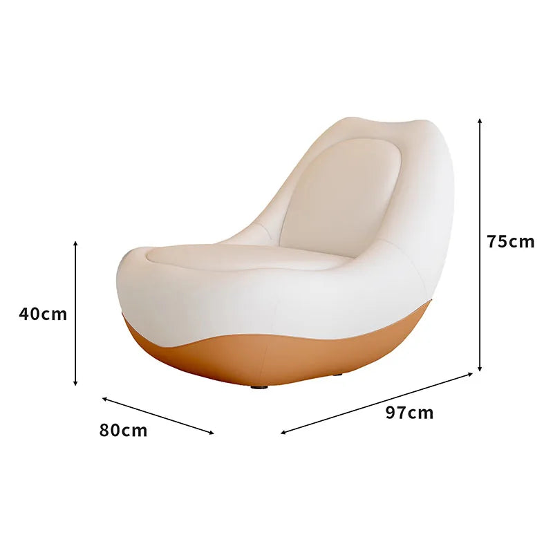 Nordic Bedroom Living Room Chairs Modern Design Single Recliner Chair Sofa Luxury Meubles De Salon Home Furniture Decoraction