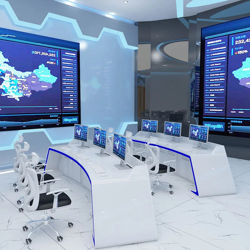 Customized network command center console arc command console intelligent multimedia console security monitoring console