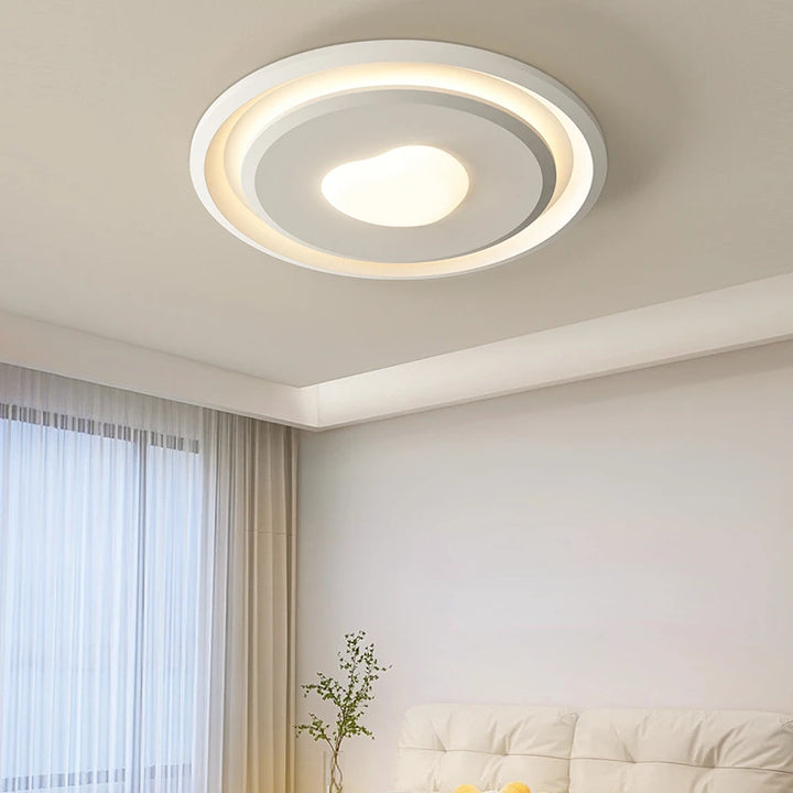 Nordic Eye Care Full Spectrum Ceiling Lamp for Children's Bedroom Living Room Hear LED Art Decor Appliance Modern Indoor Light