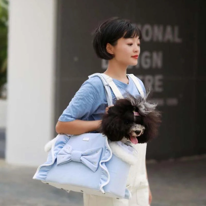 Luxury Pet Carrier Puppy Shoulder Bags Outdoor Tote Bag Pet Accessories Kitten Walking Bags Carrier Sling Bag For Small Dogs Cat