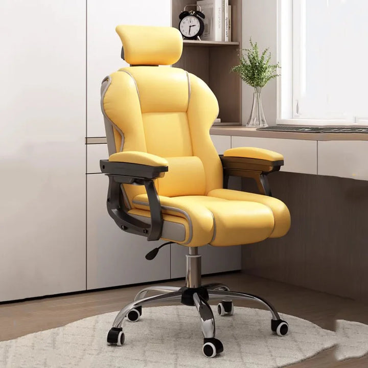 Desk Office Chair Gaming Computer Ergonomic Mobile Bedroom Chair Swivel Dining Arm Vanity Cadeiras De Escritorio Furniture