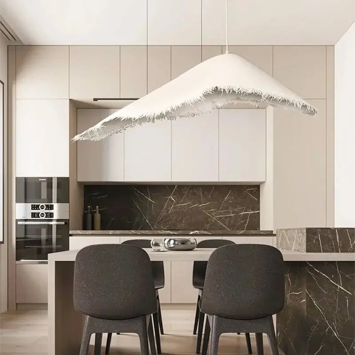 Wabi-sabi Hanging Lamp for Ceiling Bar Kitchen Island Pendant Light Nordic Japan Chandelier Loft Room Decor Lustre LED