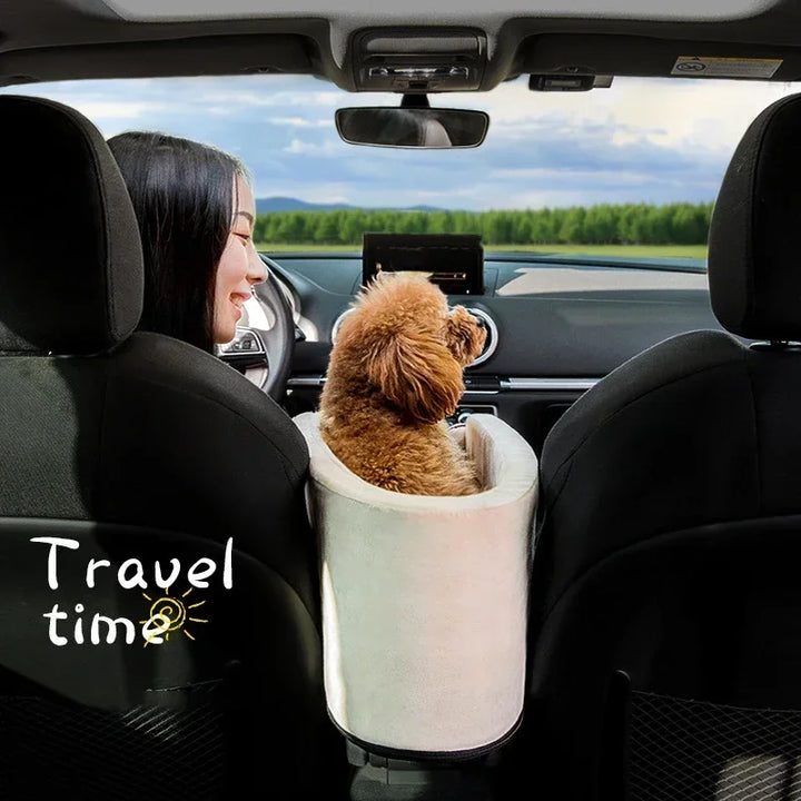 Portable Cat Dog Bed Travel Central Control Car Safety Pet Seat Transport Dog Carrier Protector For Small Dog Chihuahua Teddy 10d