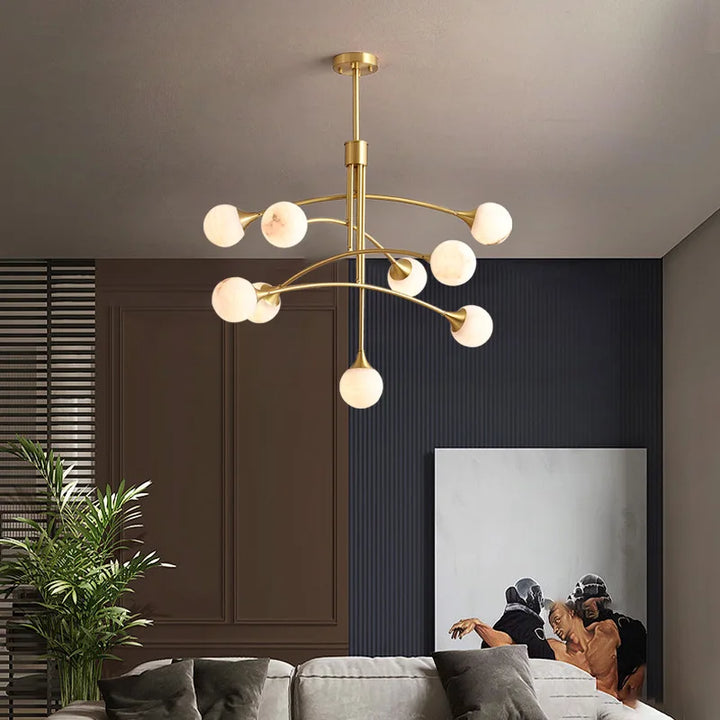 Modern Creative Pendant Lights Living Room Bedroom LED Chandelier Loft Iron Hanging Lamps for Ceiling Room Decor Lustre