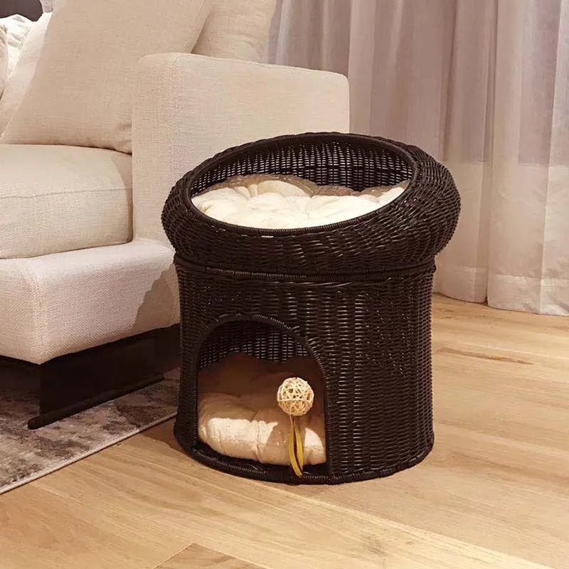 Nest Closed Summer Double Layer Cat House Kennel Four Seasons Universal  Pet Supplies Bed Cat Hammock  Dog House