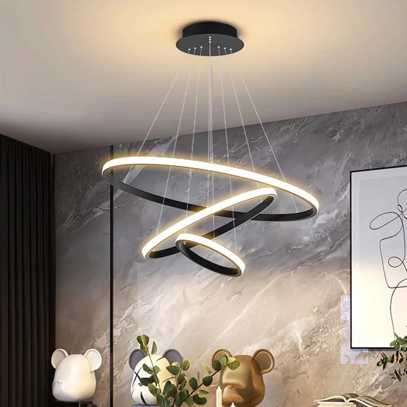 Modern dine dining room Pendant lights indoor lighting Ceiling lamp hanging light led chandelier decorative indoor lighting