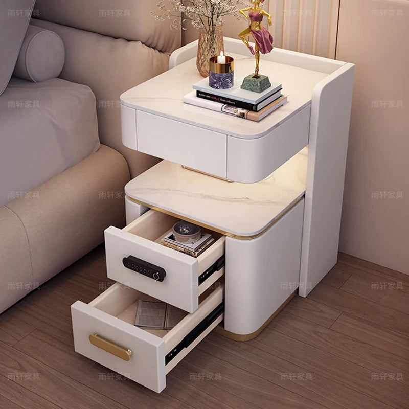 Smart Comfortable Nightstands Storage Modern Closets Drawers Nightstands Cabinet Designer Muebles Para Casa Nordic Furniture