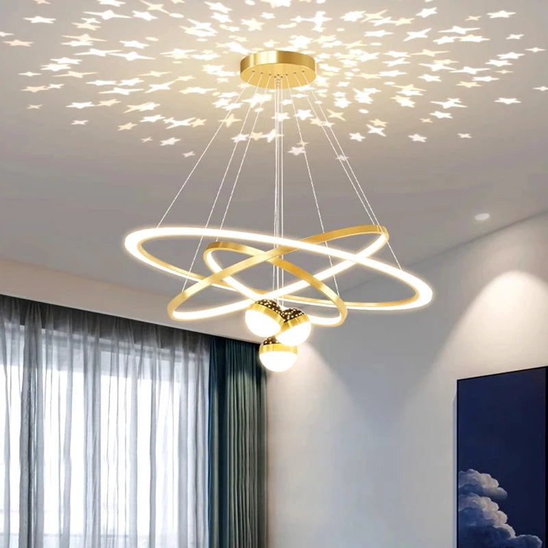 Modern decor led lights pendant light lamps for living room Chandeliers for dining room ceiling hanging light indoor lighting