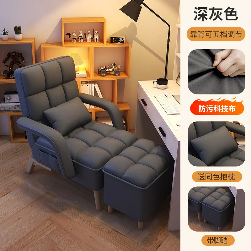 Conference Lounge Ergonomic Chair Game Computer Zero Gravity Study Designer Chair Bedroom Comfy Sandalyeler Nordic Furniture