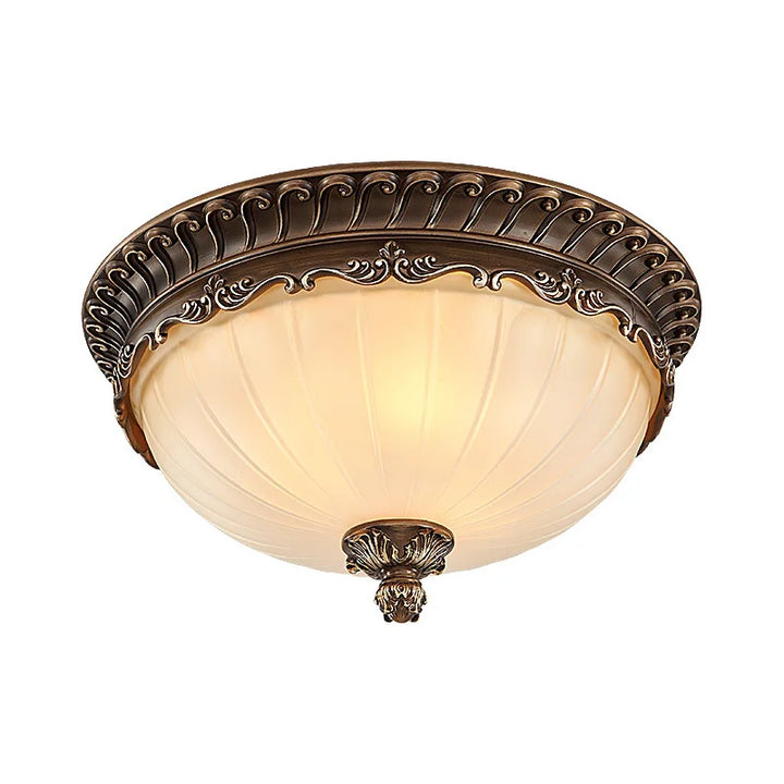 American-style Ceiling Lamp Industrial Wind Resin Retro Ceiling Light European Bedroom Living Room Dining Room Interior Lighting