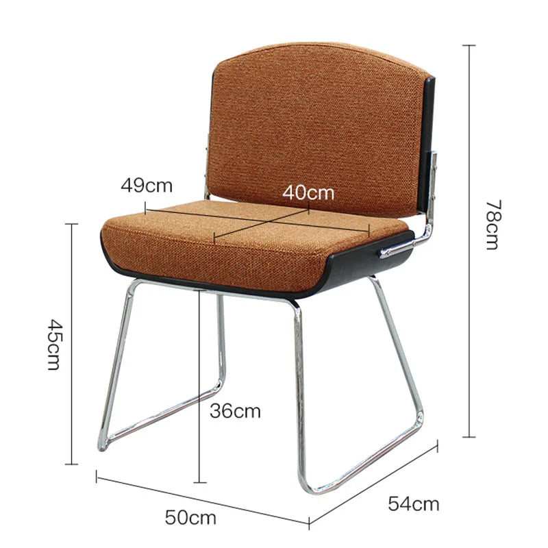 Retro Luxury Backrest Dining Chair Simple Modern Leisure Chair Bedroom Soft Bag Dressing Stool Cadeira 접이식 의자 Home Furniture AA