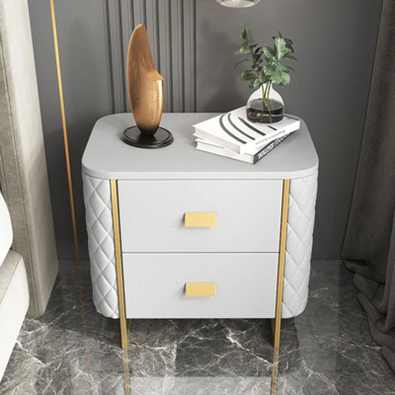 Luxury Bedroom Bedside Table Drawers Modern Room Nordic Nightstands Living Room Muebles Para El Hogar Furniture Decoration