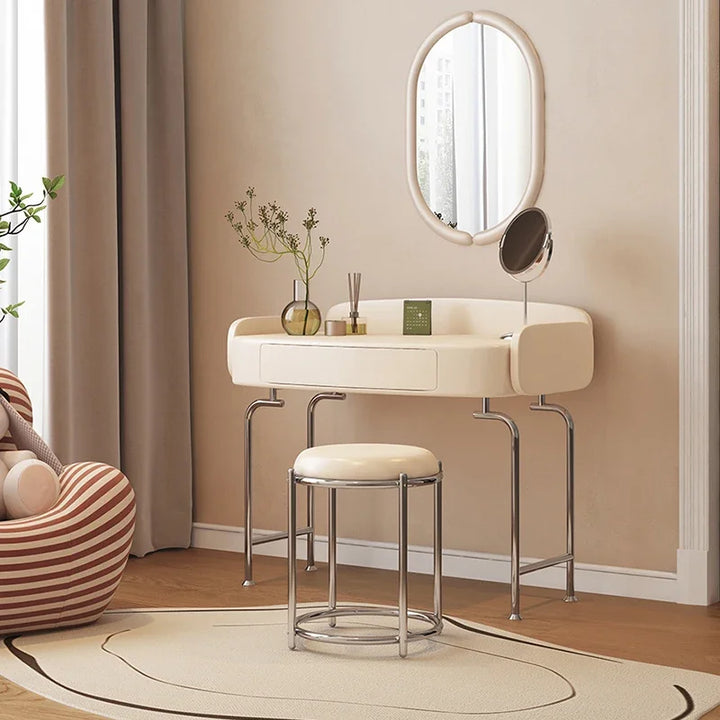 Storage Luxury Dressing Table White Makeup Multifunctional Bedroom Dressing Table European Coiffeuse De Chambre Toilet Furniture