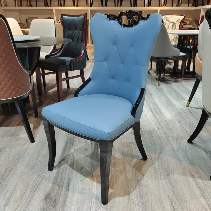 European Beautiful Dining Chairs Modern Luxury Accent Nordic Dining Chairs Italiano Muebles Mobili Per La Casa Household Items