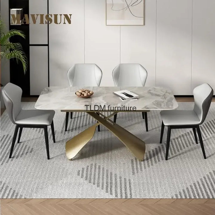 Luxury Console Dining Table Transformer Center Kitchen Living Room Marble Dining Tables Coffee Table Basse Kitchen Furniture