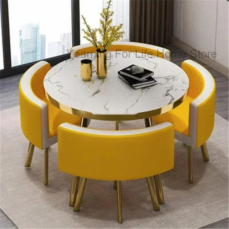 Modern Dining Tables Reception Negotiation Wooden Dining Tables Rest Office Restaurant Mesas De Comedor Home Furniture HDCZ