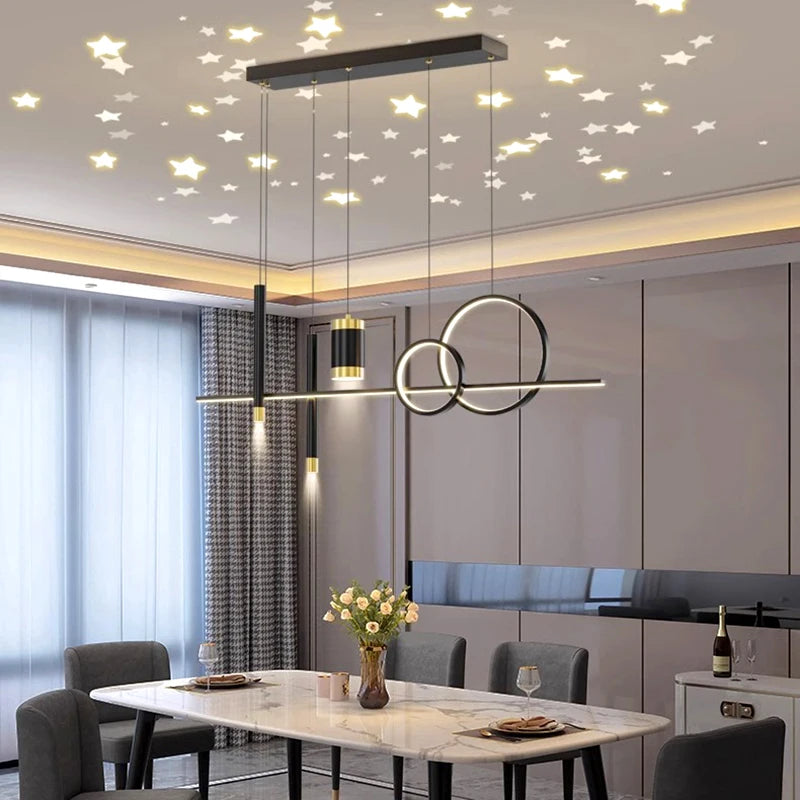 Modern dine dining room Pendant lights indoor lighting Ceiling lamp hanging light led Chandeliers for living room indoor lightin